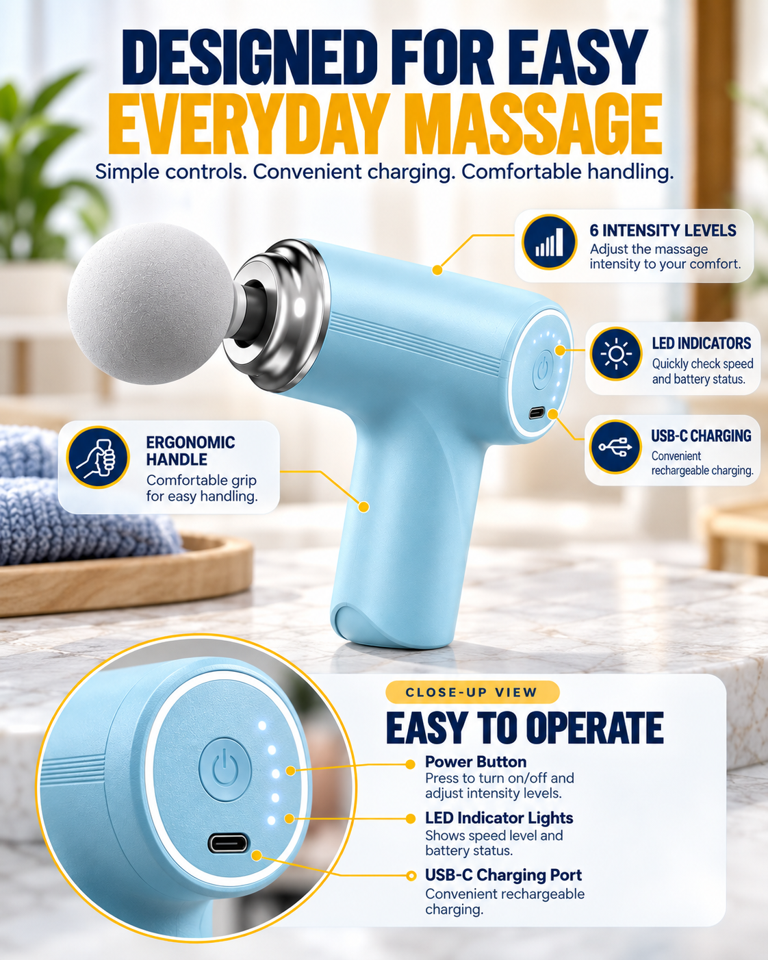Real Gun Massager