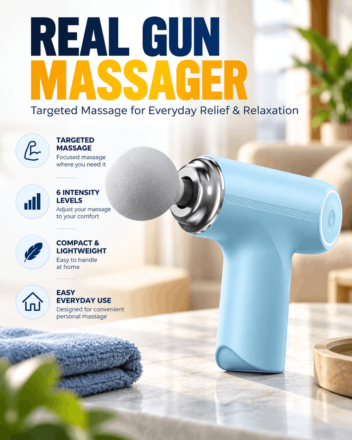 Real Gun Massager