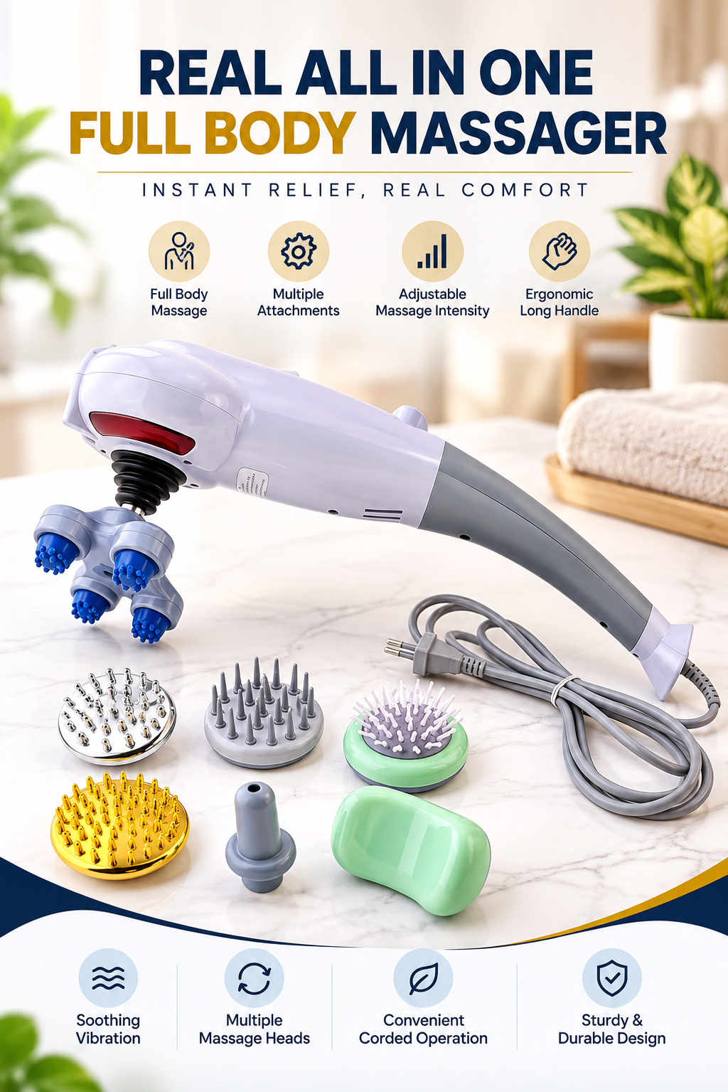 Real All-in-One Full Body Massager