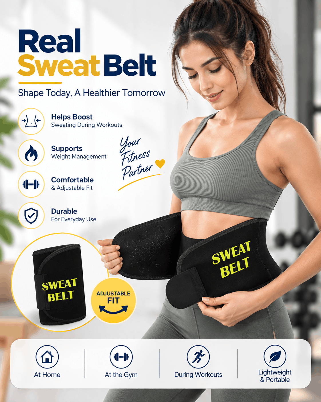 Real Sweat Belt